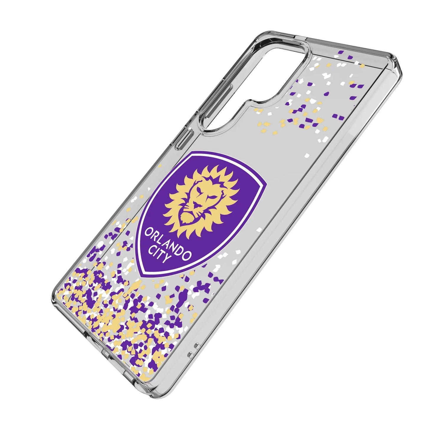 Orlando City Soccer Club Confetti Clear Phone Case for Samsung Galaxy