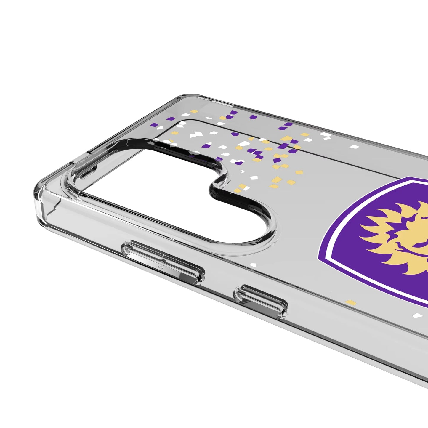 Orlando City Soccer Club Confetti Clear Phone Case for Samsung Galaxy