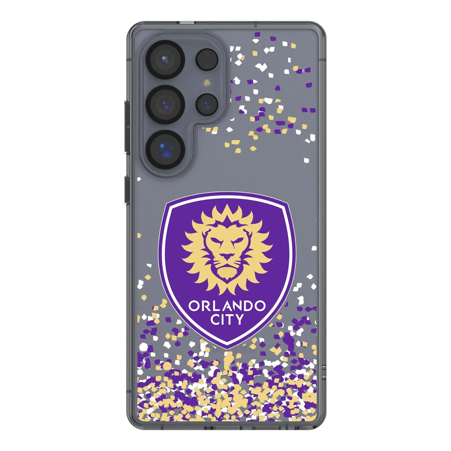 Orlando City Soccer Club Confetti Clear Phone Case for Samsung Galaxy
