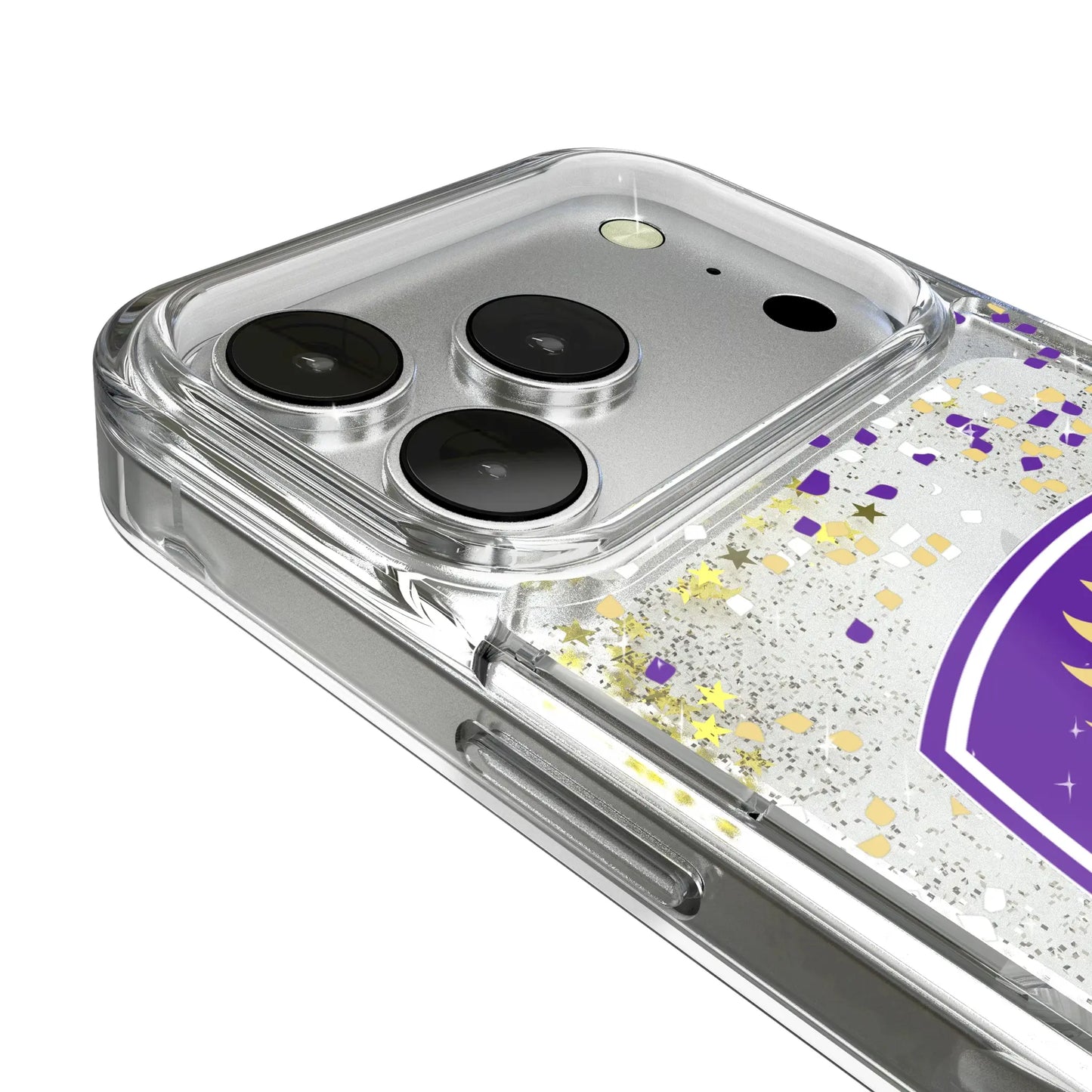 Orlando City Soccer Club Confetti Glitter Phone Case for Apple iPhone