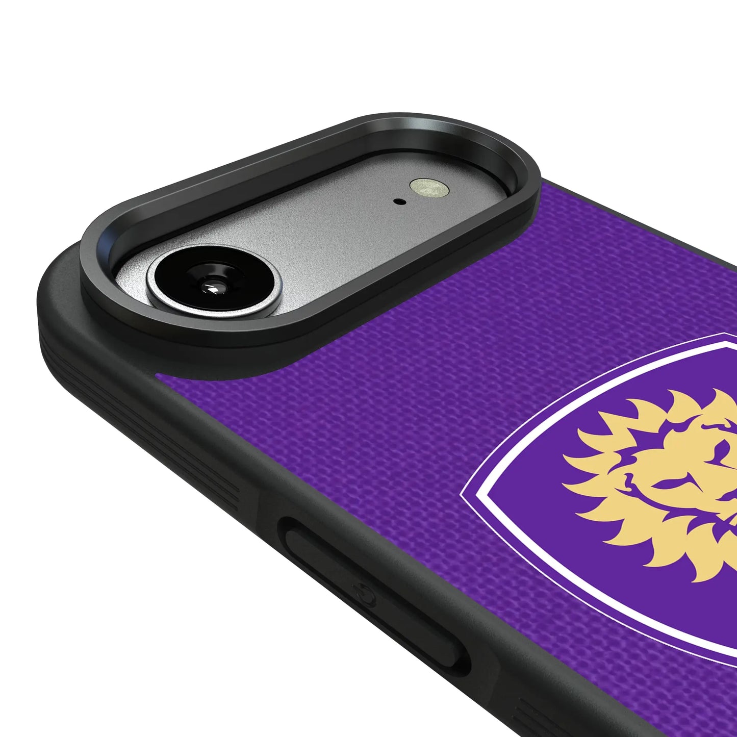 Orlando City Soccer Club Diagonal Stripe Bump Phone Case for Apple iPhone