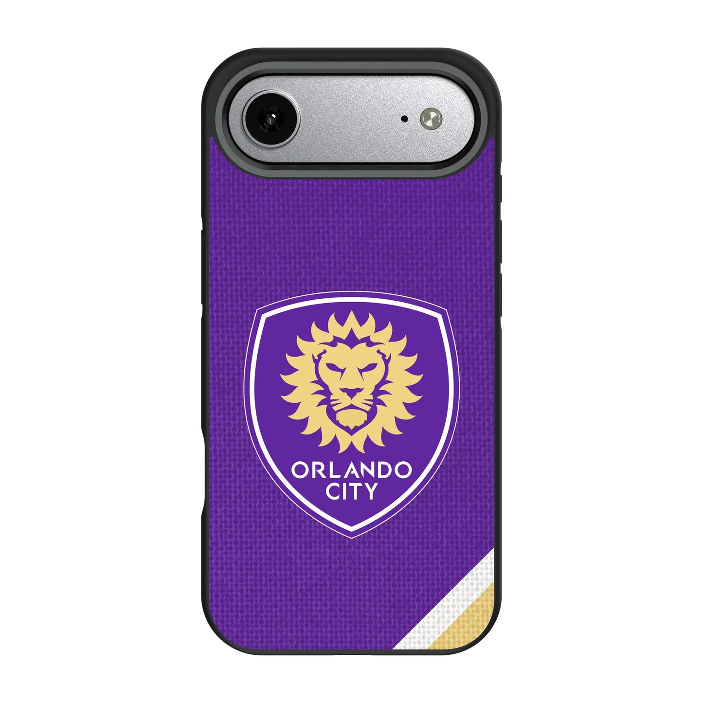Orlando City Soccer Club Diagonal Stripe Bump Phone Case for Apple iPhone