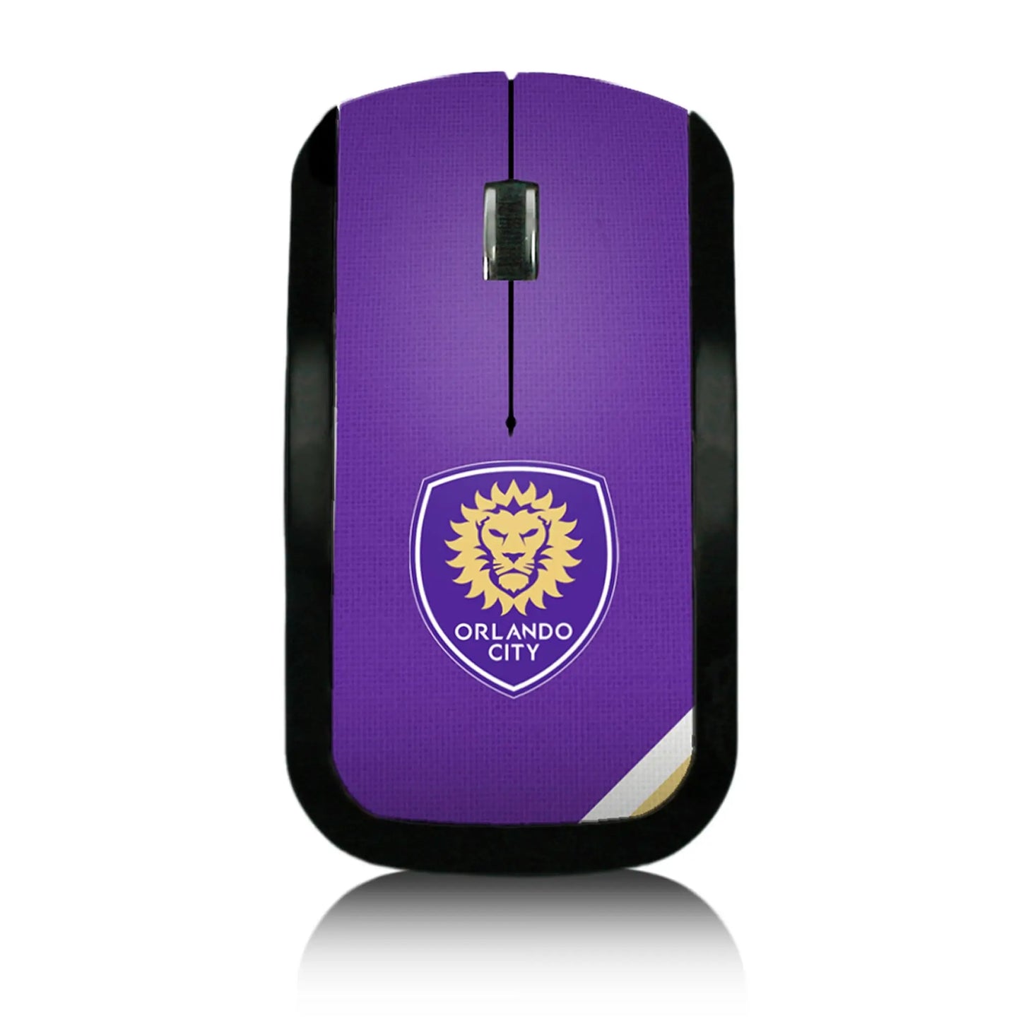Orlando City Soccer Club Diagonal Stripe Wireless Mouse