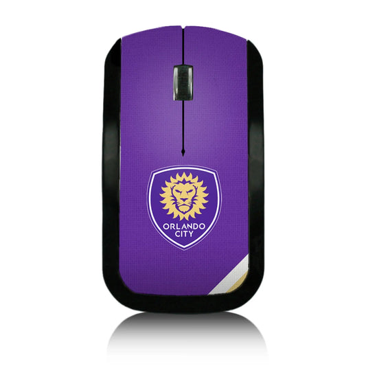 Orlando City Soccer Club Diagonal Stripe Wireless Mouse