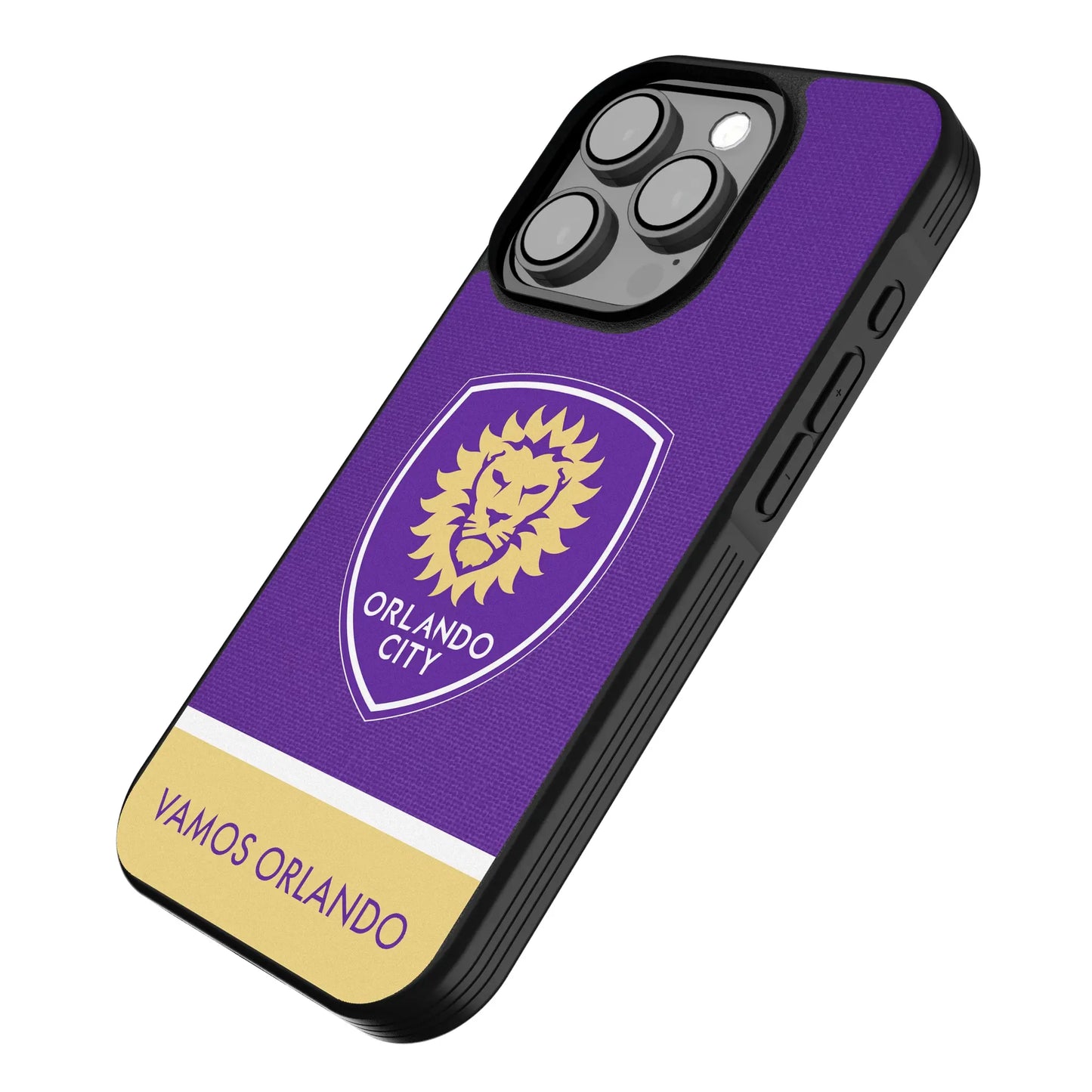 Orlando City Soccer Club Endzone Solid Bump Phone Case for Apple iPhone