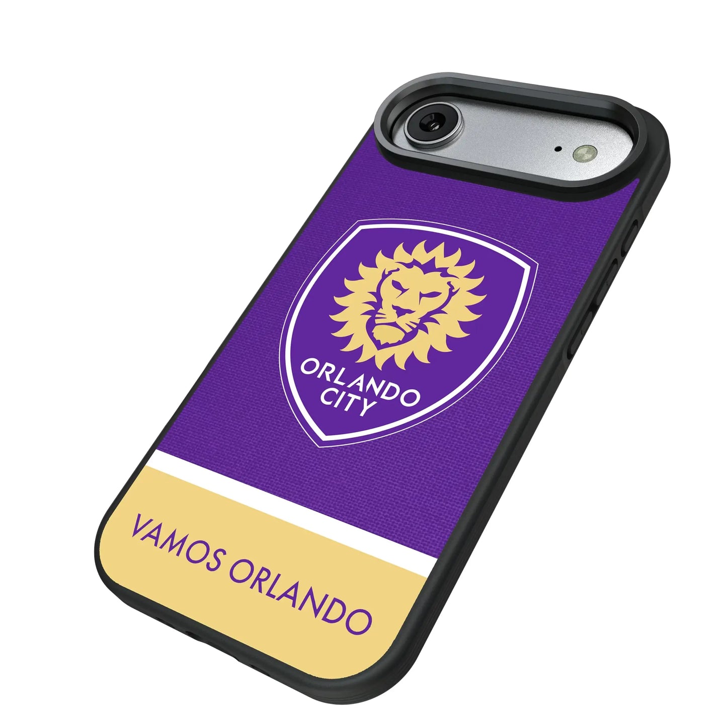 Orlando City Soccer Club Endzone Solid Bump Phone Case for Apple iPhone