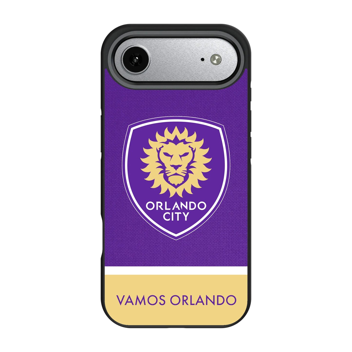 Orlando City Soccer Club Endzone Solid Bump Phone Case for Apple iPhone
