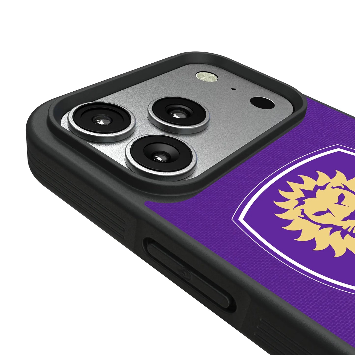Orlando City Soccer Club Endzone Solid Bump Phone Case for Apple iPhone