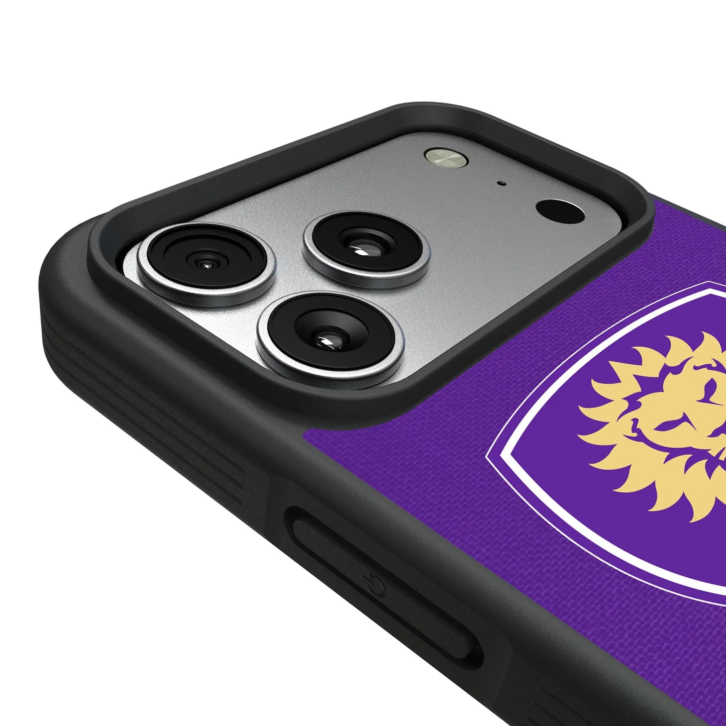 Orlando City Soccer Club Endzone Solid Bump Phone Case for Apple iPhone