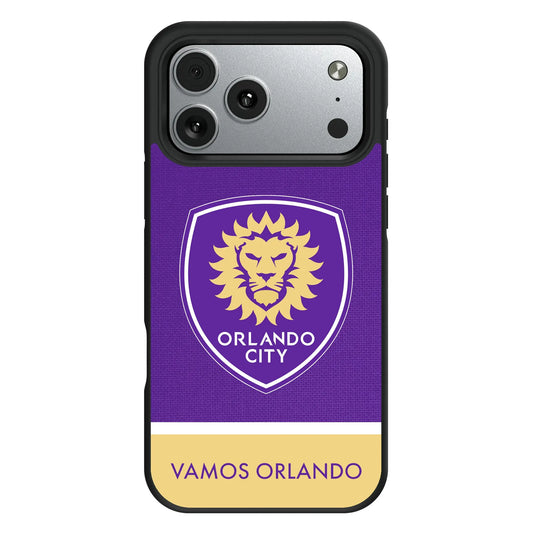 Orlando City Soccer Club Endzone Solid Bump Phone Case for Apple iPhone