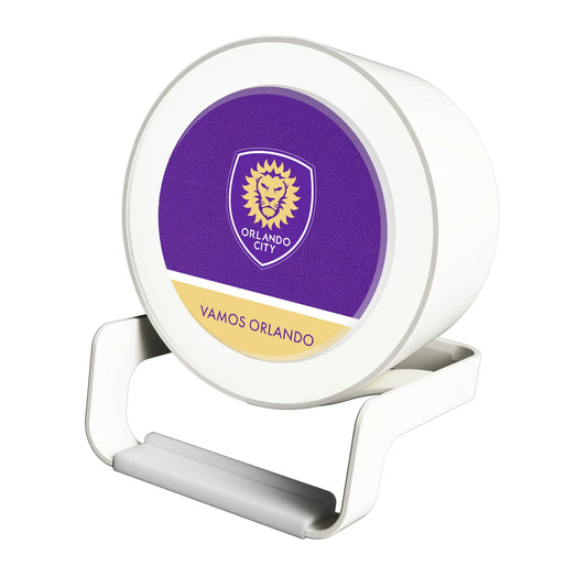 Orlando City Soccer Club Endzone Solid Night Light Charger and Bluetooth Speaker