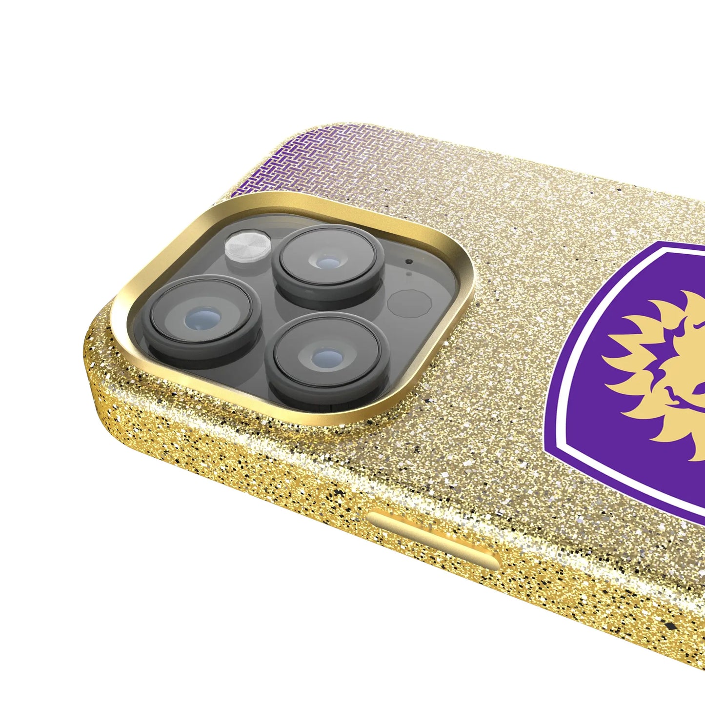 Orlando City Soccer Club Linen Bling Phone Case for Apple iPhone