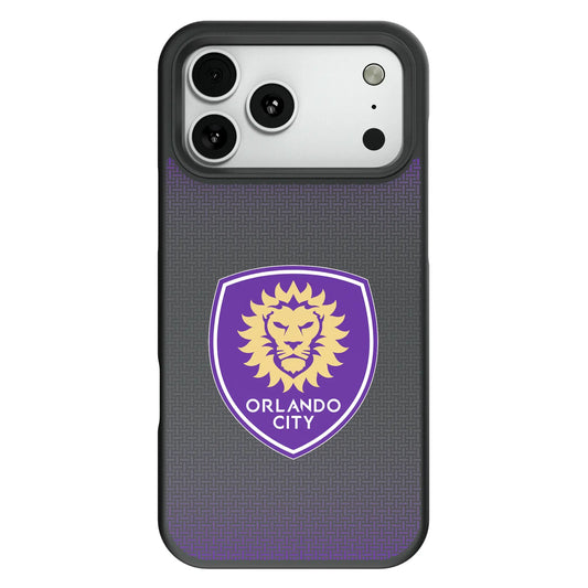 Orlando City Soccer Club Linen Bump Phone Case for Apple iPhone