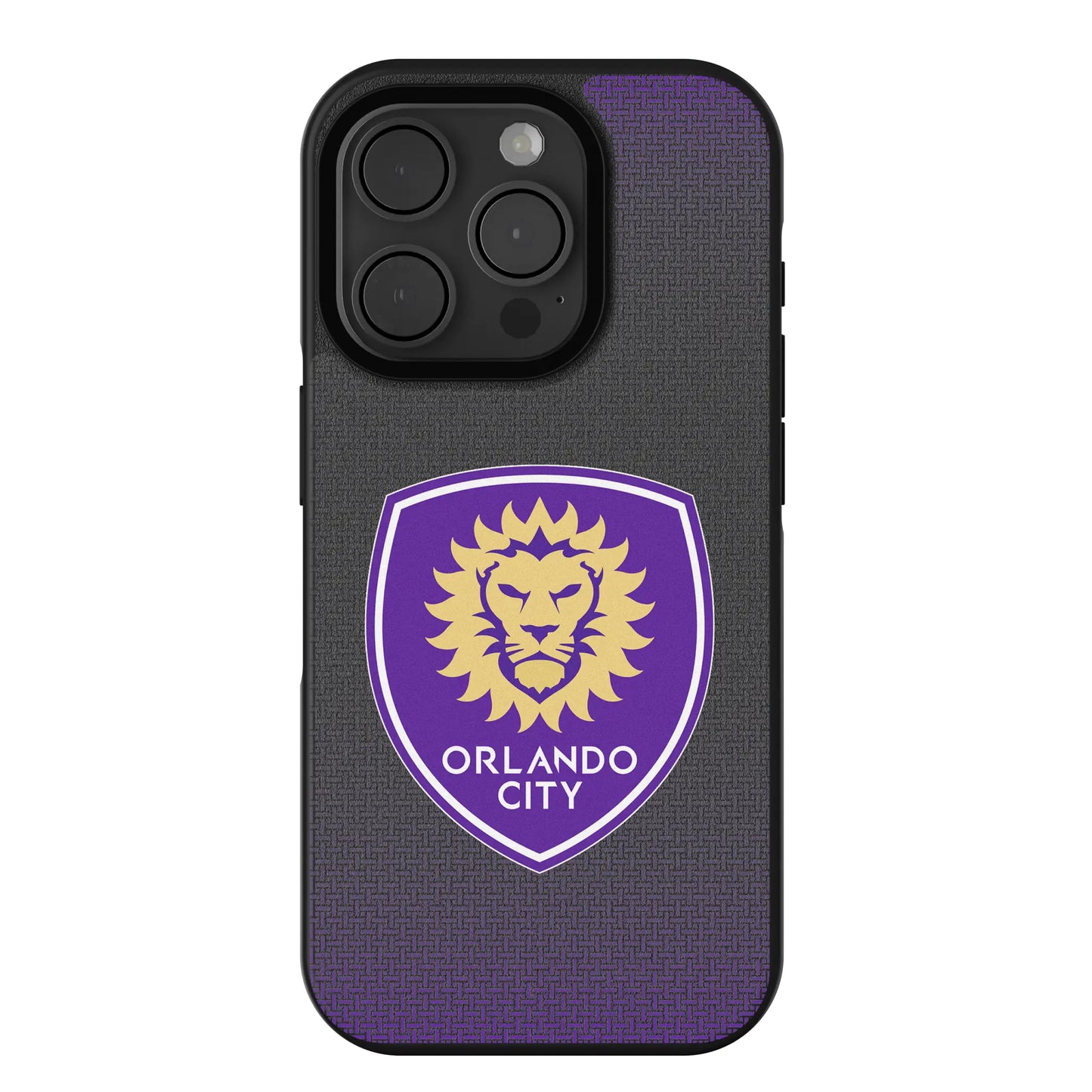Orlando City Soccer Club Linen Bump Phone Case for Apple iPhone