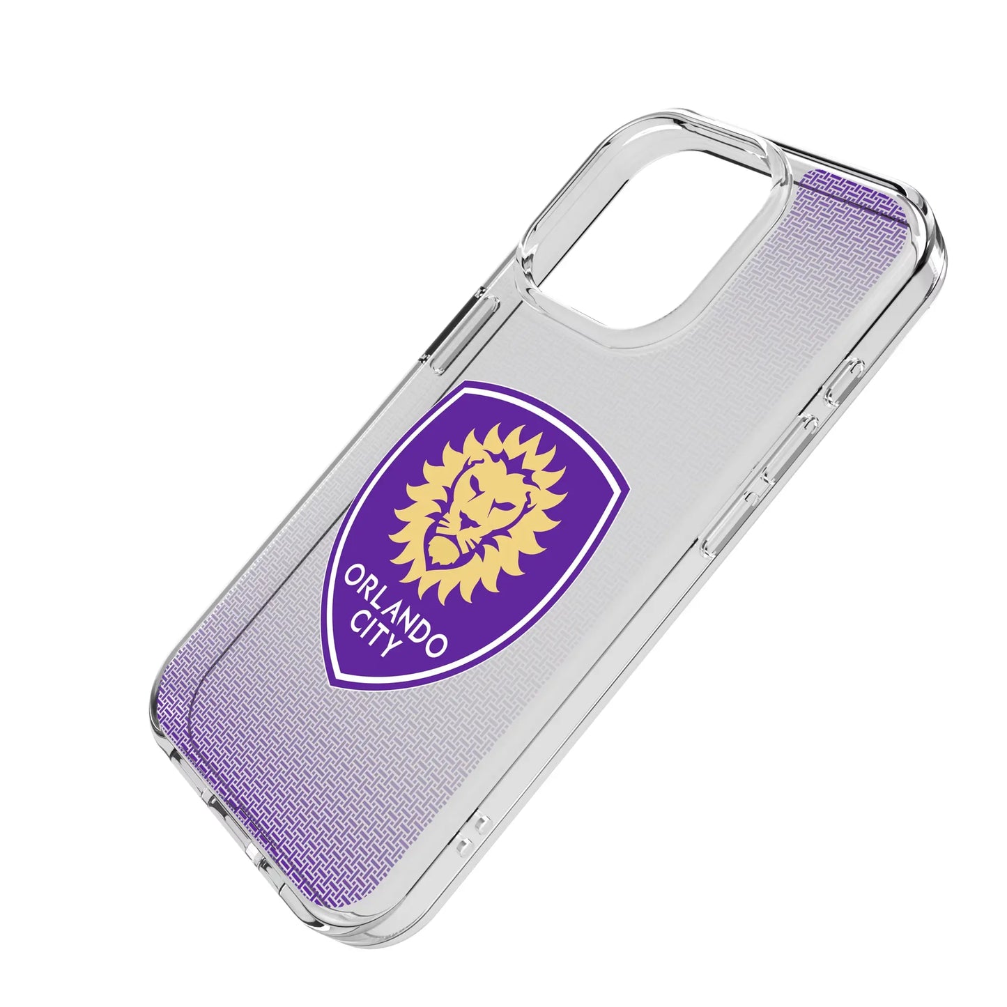 Orlando City Soccer Club Linen Clear Phone Case for Apple iPhone