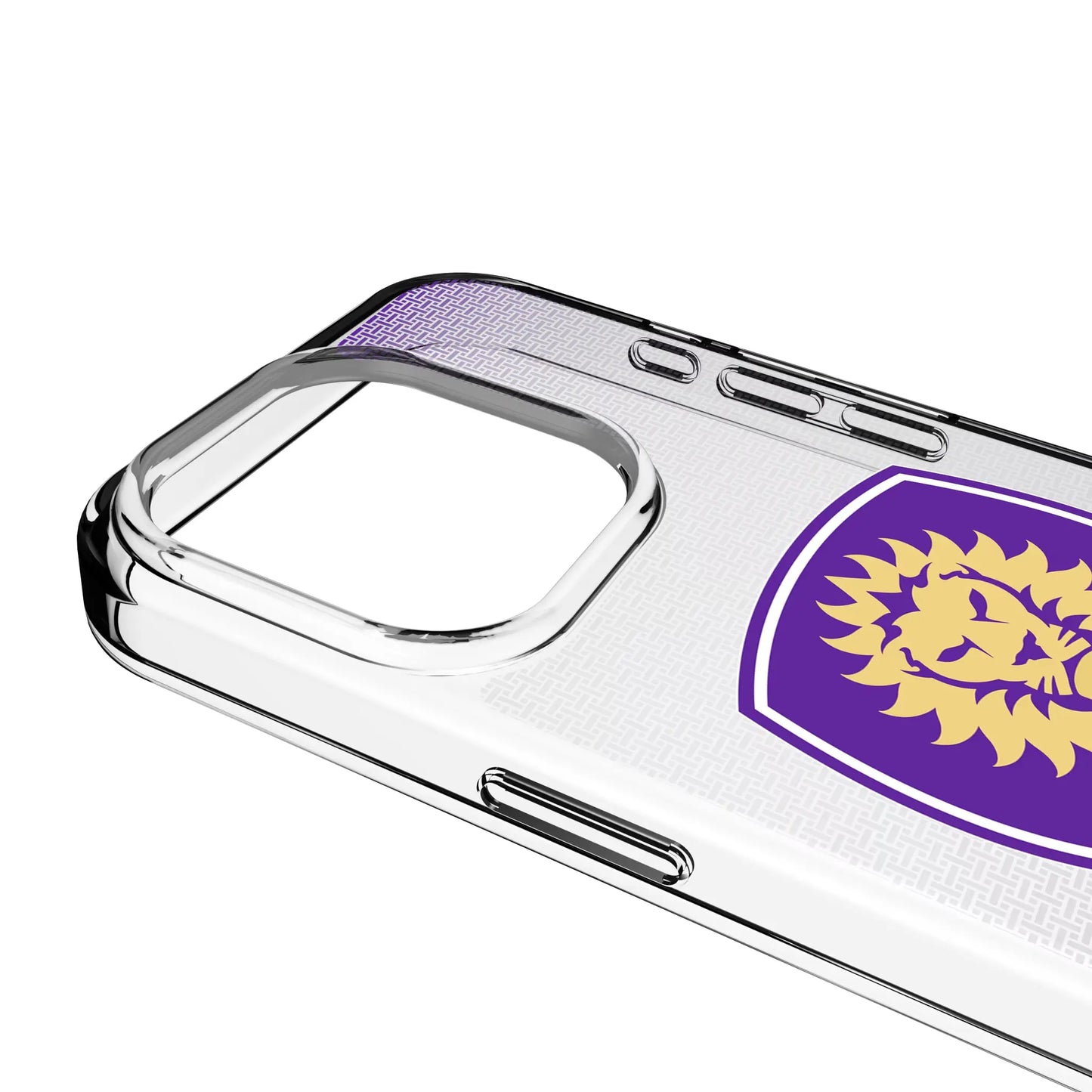 Orlando City Soccer Club Linen Clear Phone Case for Apple iPhone