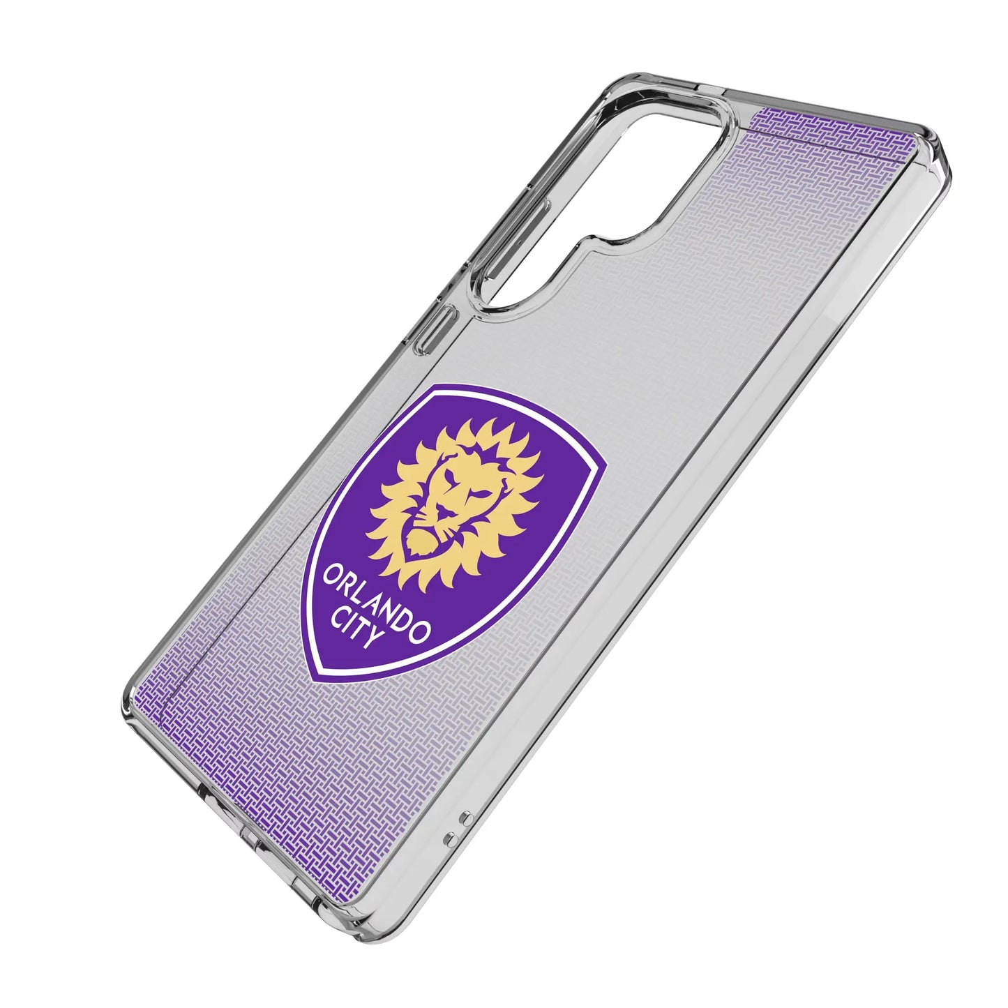 Orlando City Soccer Club Linen Clear Phone Case for Samsung Galaxy