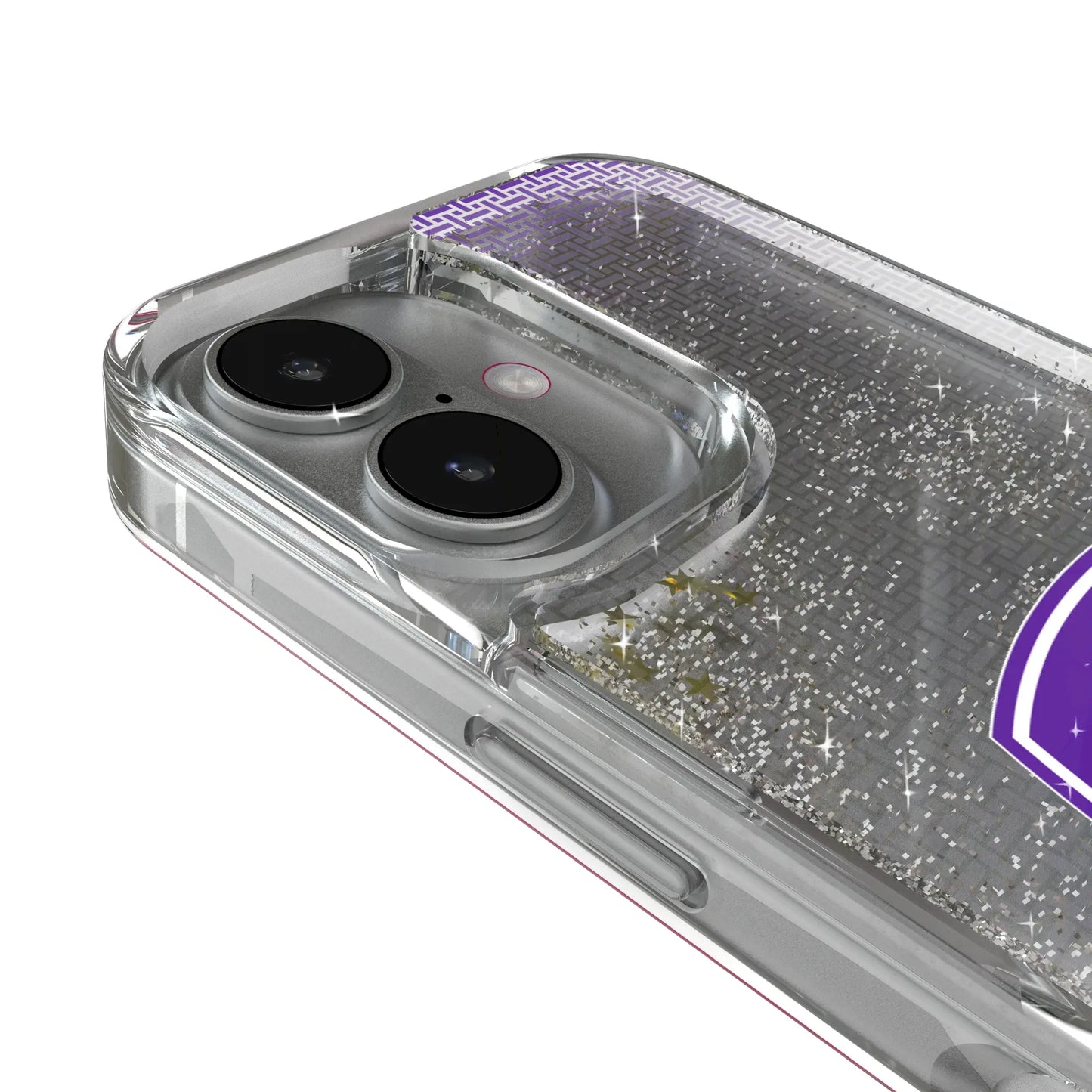 Orlando City Soccer Club Linen Glitter Phone Case for Apple iPhone