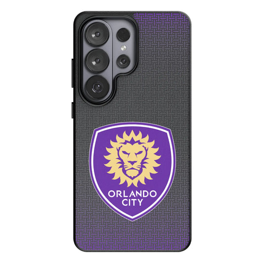 Orlando City Soccer Club Linen MagSafe Compatible Phone Case for Samsung Galaxy