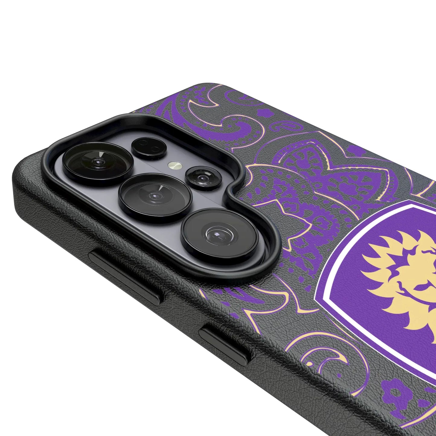 Orlando City Soccer Club Paisley MagSafe Compatible Phone Case for Samsung Galaxy