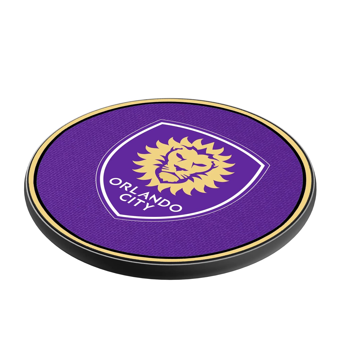 Orlando City Soccer Club Solid 15-Watt Wireless Charger