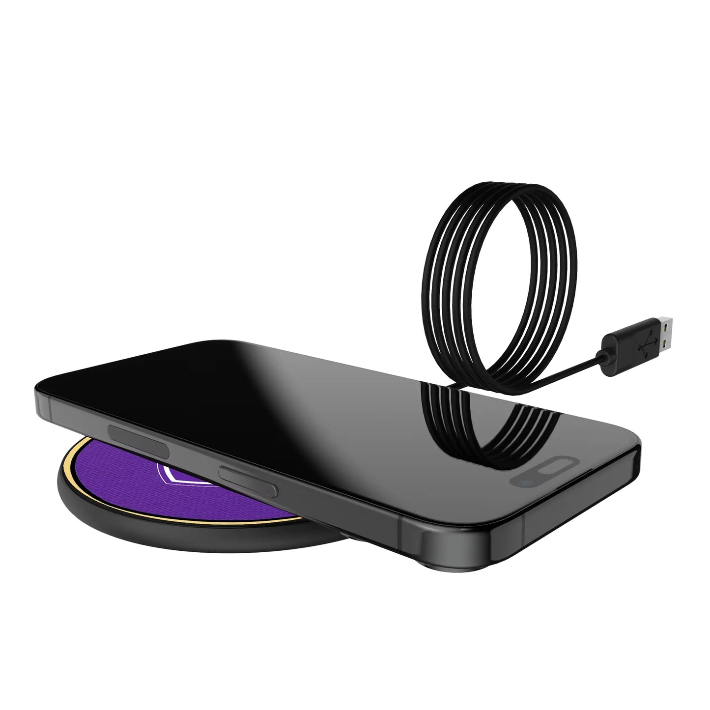 Orlando City Soccer Club Solid 15-Watt Wireless Charger