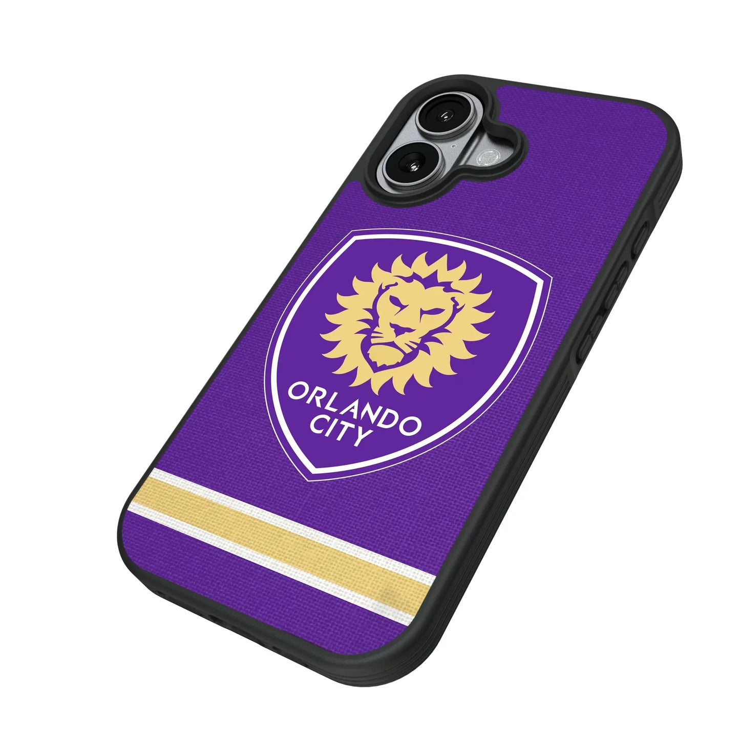 Orlando City Soccer Club Stripe Bump Phone Case for Apple iPhone