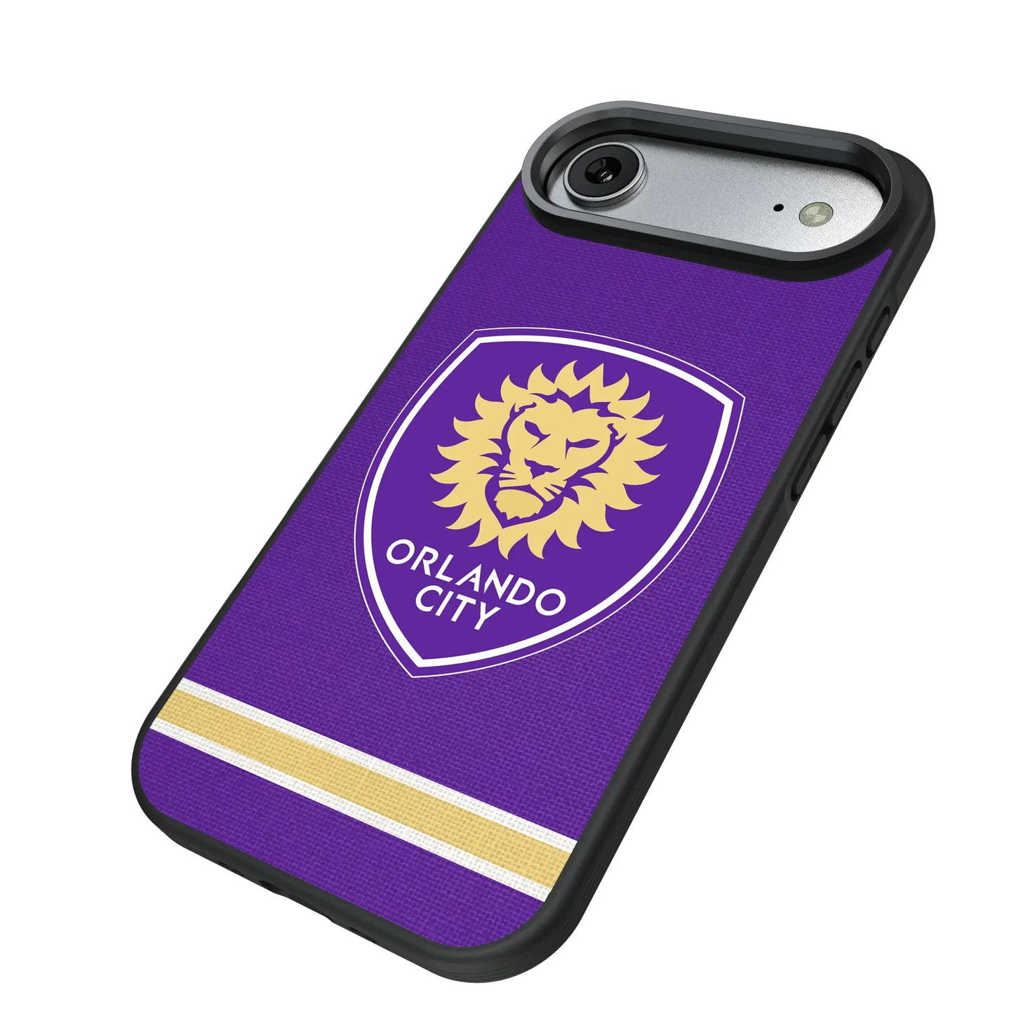 Orlando City Soccer Club Stripe Bump Phone Case for Apple iPhone