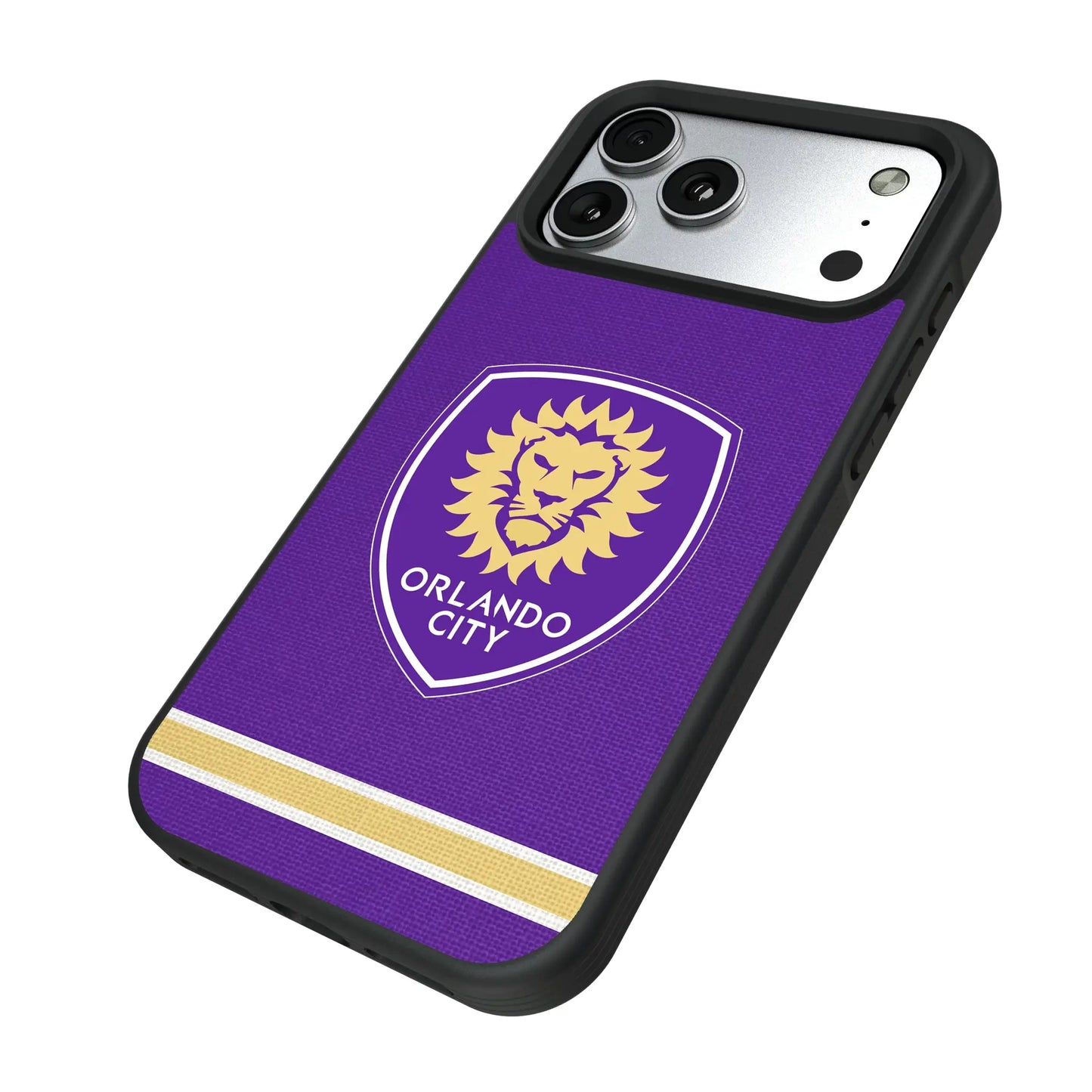 Orlando City Soccer Club Stripe Bump Phone Case for Apple iPhone