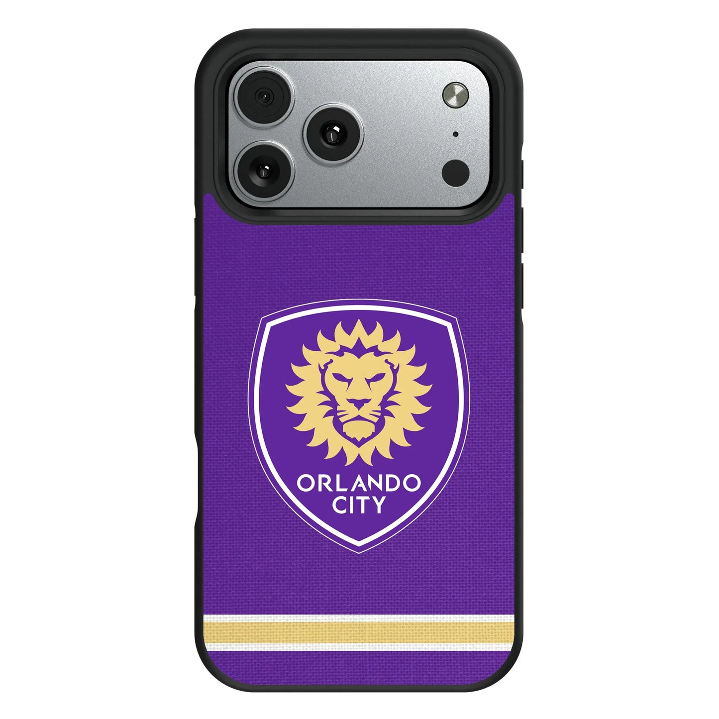 Orlando City Soccer Club Stripe Bump Phone Case for Apple iPhone