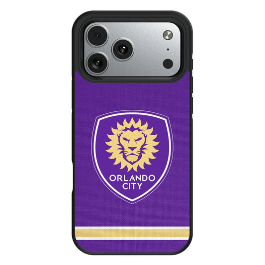 Orlando City Soccer Club Stripe Bump Phone Case for Apple iPhone