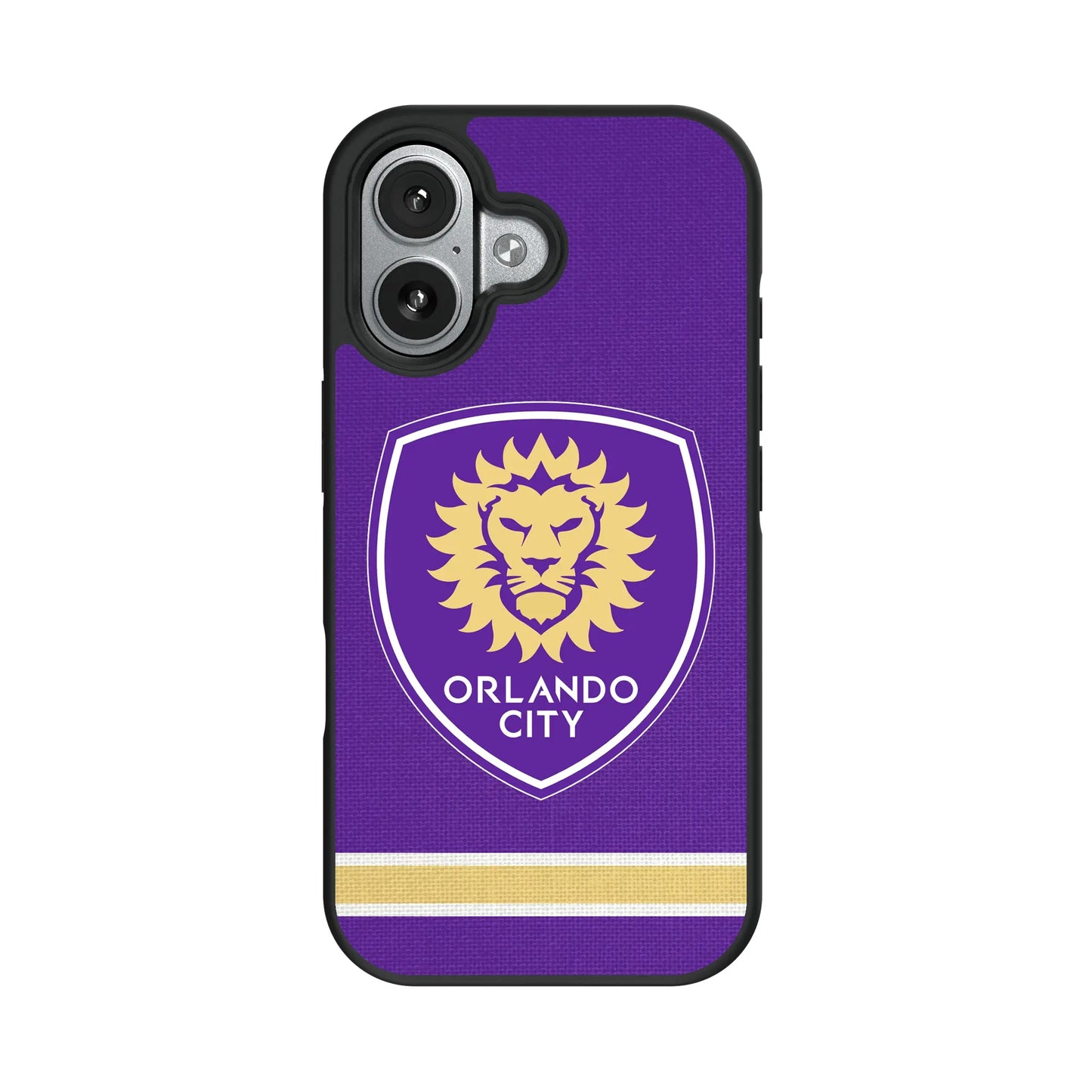 Orlando City Soccer Club Stripe Bump Phone Case for Apple iPhone