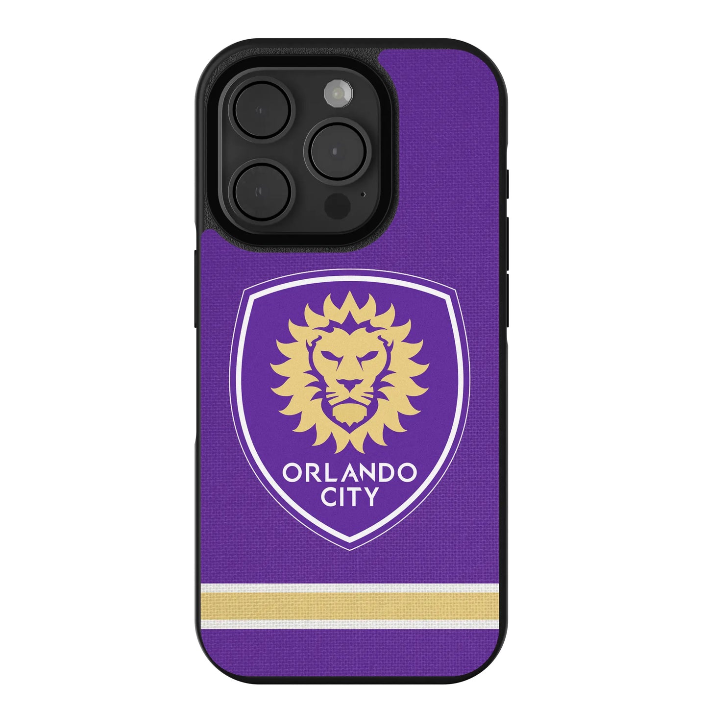 Orlando City Soccer Club Stripe Bump Phone Case for Apple iPhone