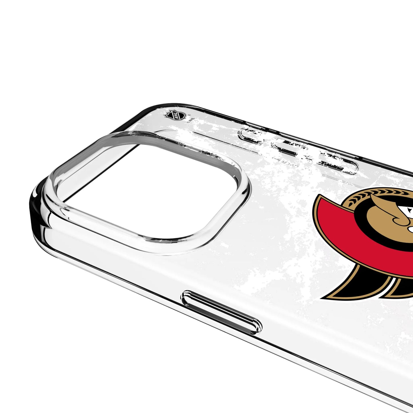 Ottawa Senators Ice Stripe Clear Phone Case for Apple iPhone