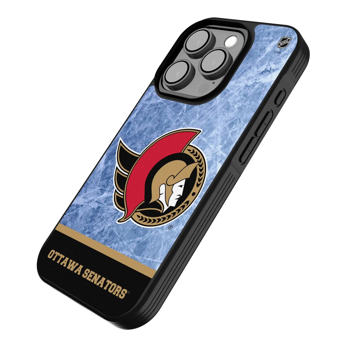 Ottawa Senators Ice Wordmark Bump Phone Case for Apple iPhone