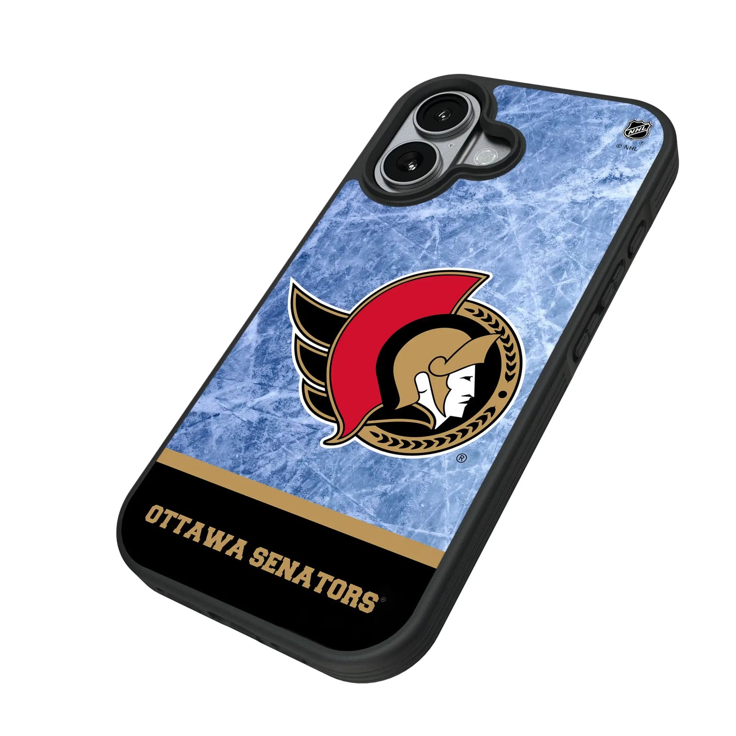 Ottawa Senators Ice Wordmark Bump Phone Case for Apple iPhone
