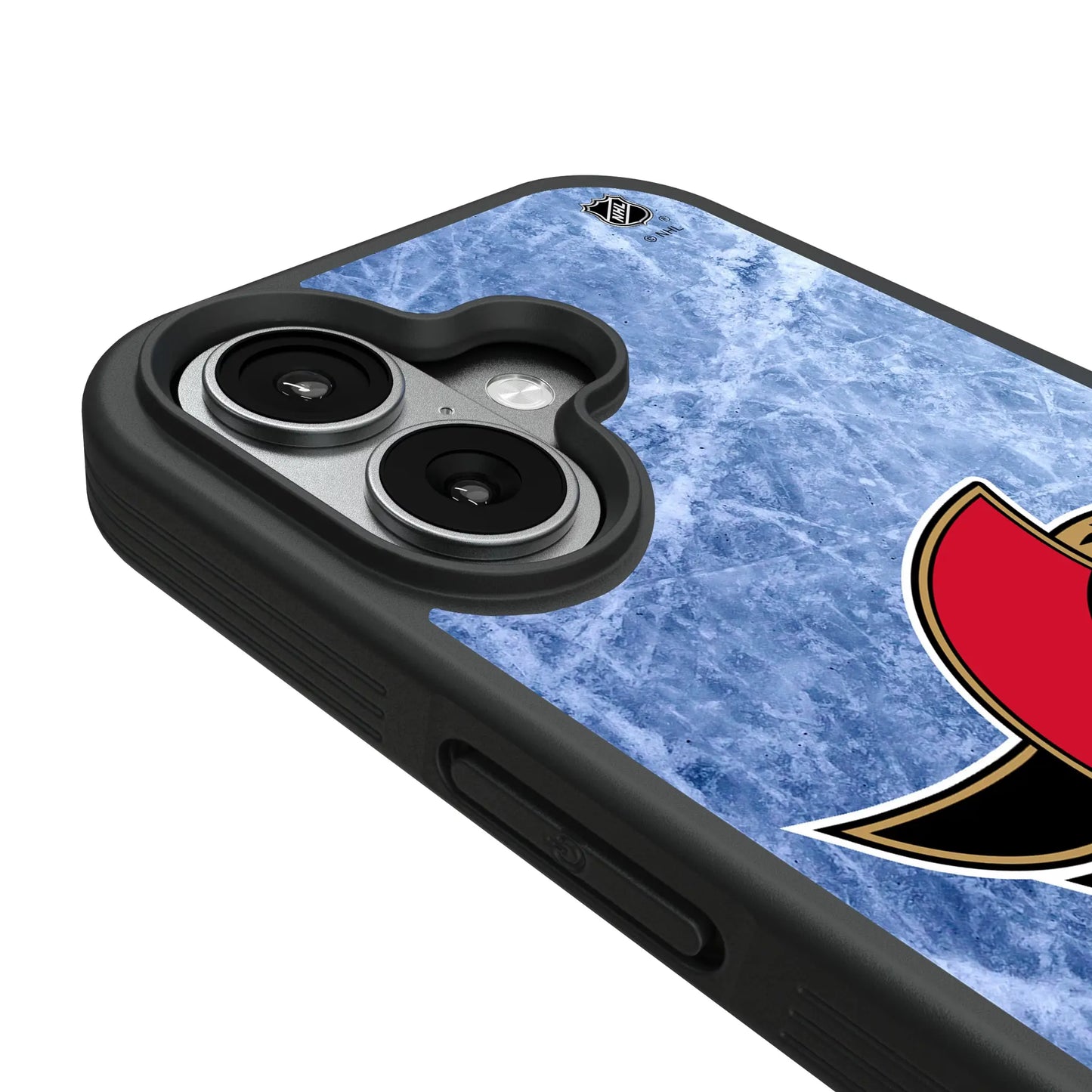 Ottawa Senators Ice Wordmark Bump Phone Case for Apple iPhone