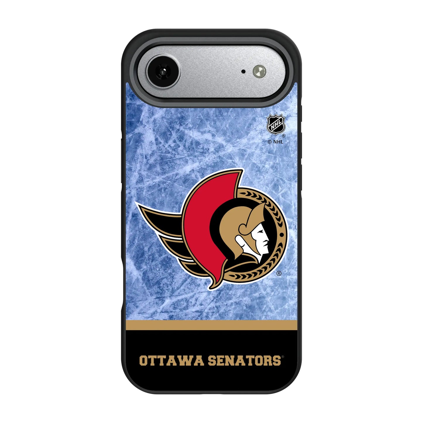 Ottawa Senators Ice Wordmark Bump Phone Case for Apple iPhone