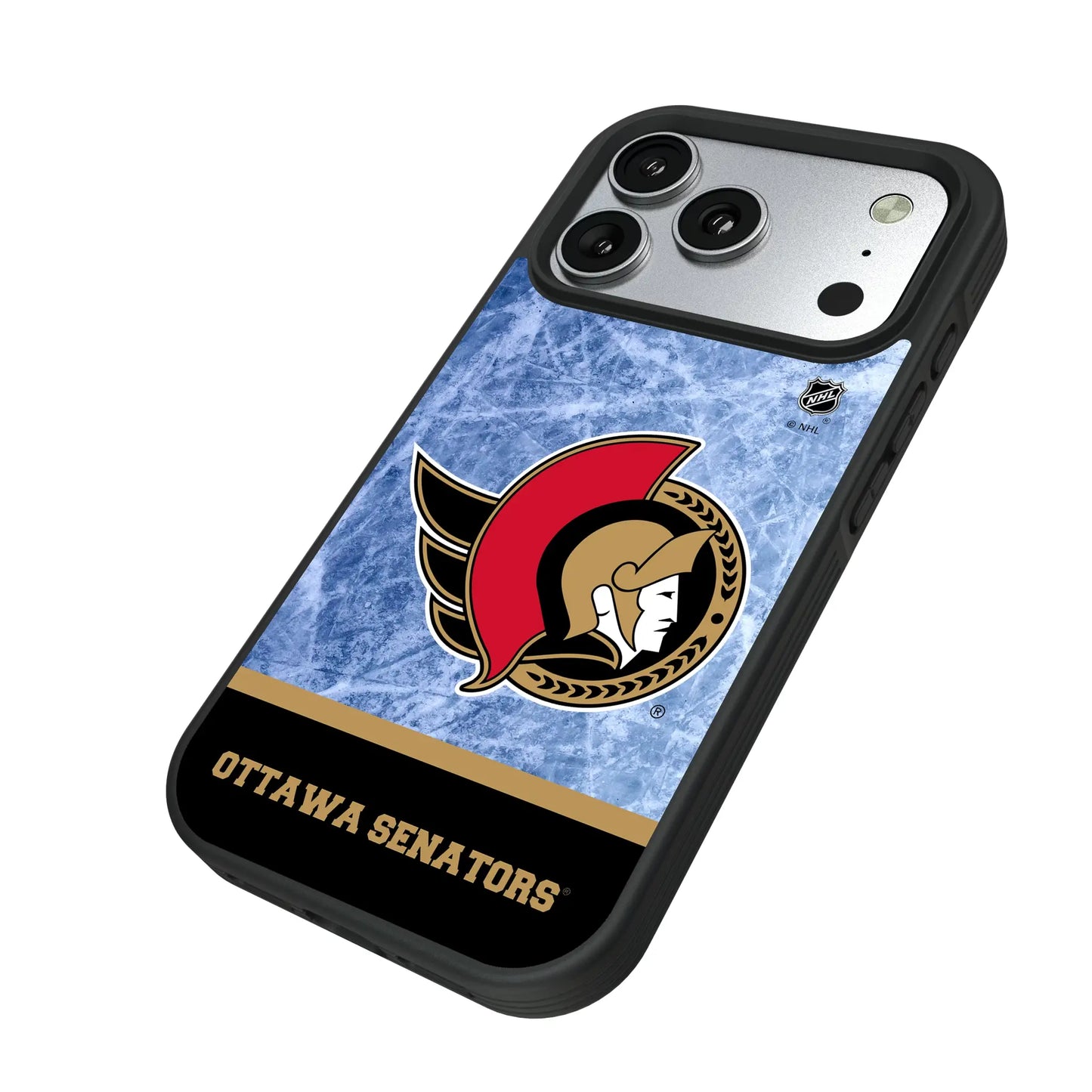 Ottawa Senators Ice Wordmark Bump Phone Case for Apple iPhone