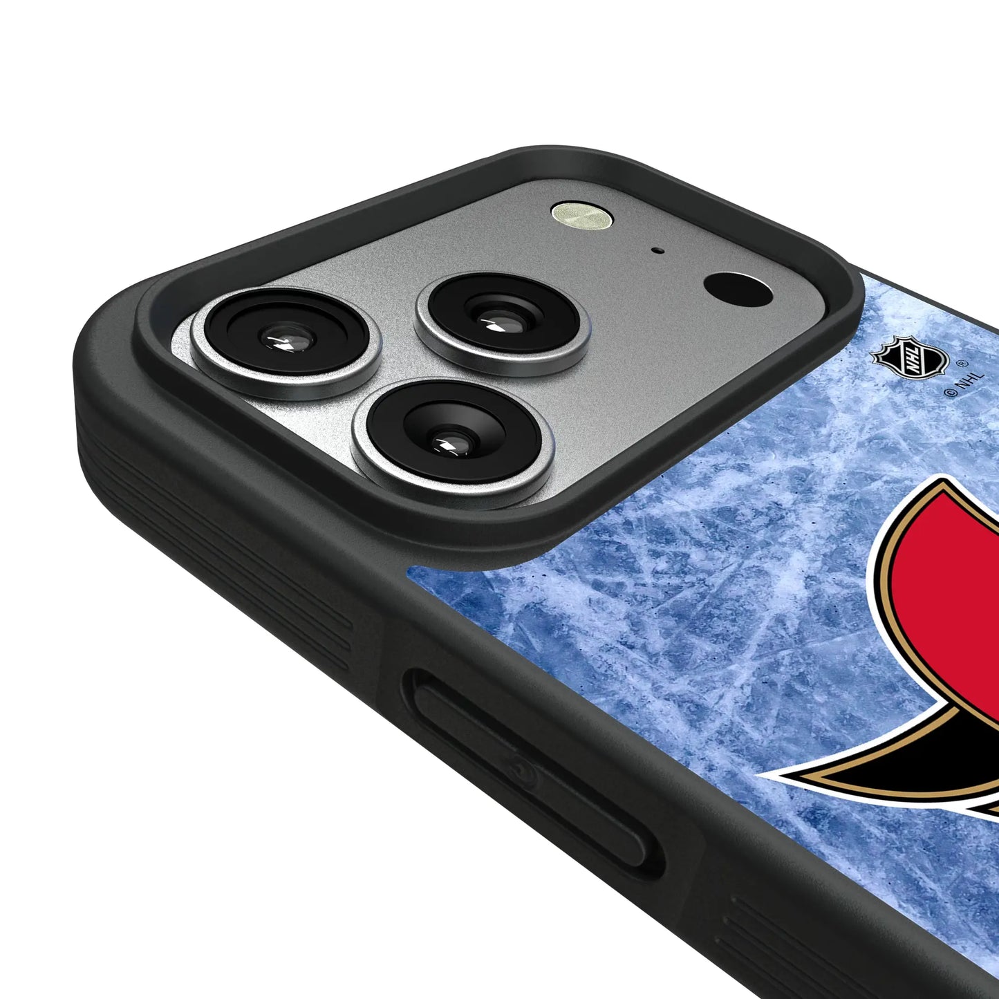 Ottawa Senators Ice Wordmark Bump Phone Case for Apple iPhone