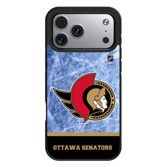 Ottawa Senators Ice Wordmark Bump Phone Case for Apple iPhone