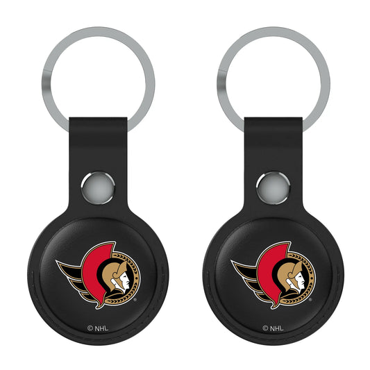 Ottawa Senators Insignia Black Airtag Holder 2-Pack