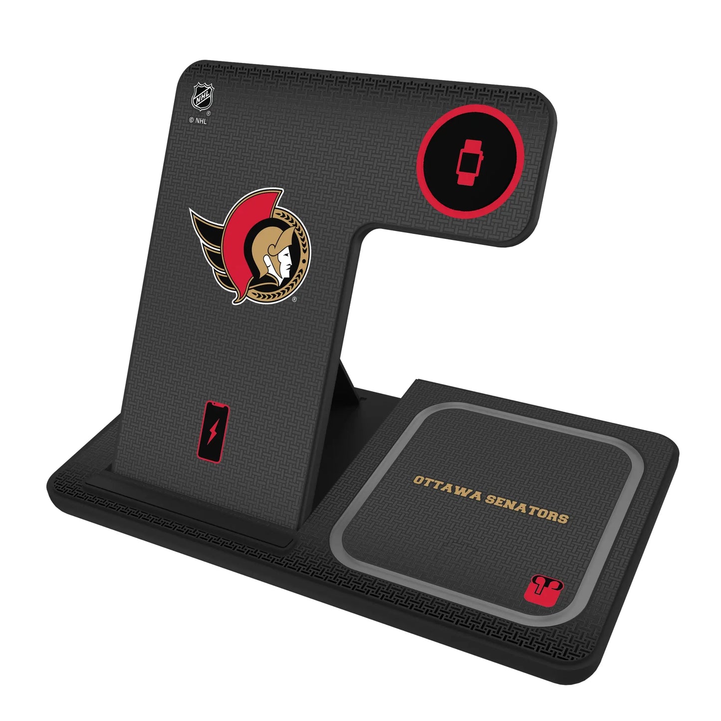 Ottawa Senators Linen 3 in 1 Charging Station
