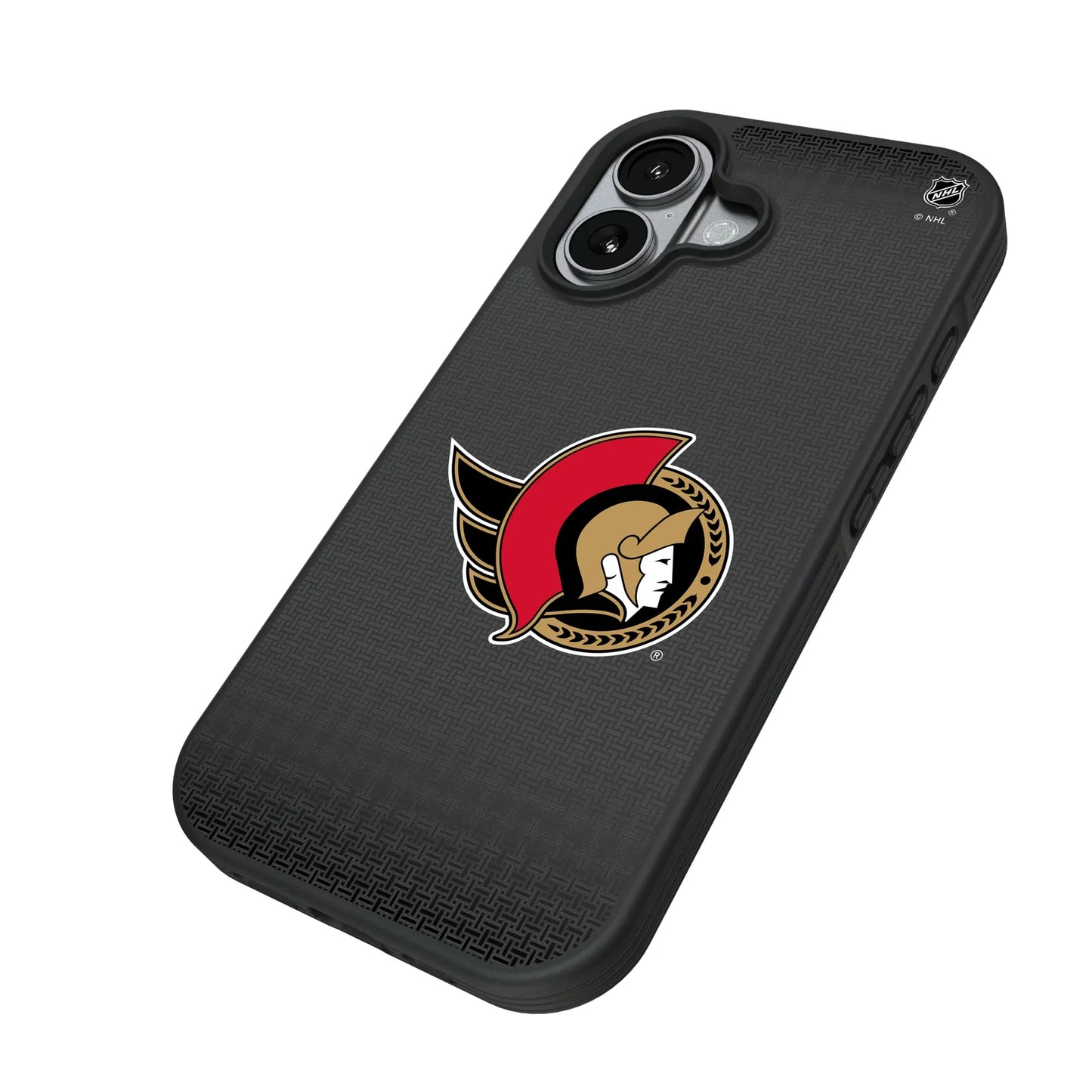 Ottawa Senators Linen Bump Phone Case for Apple iPhone
