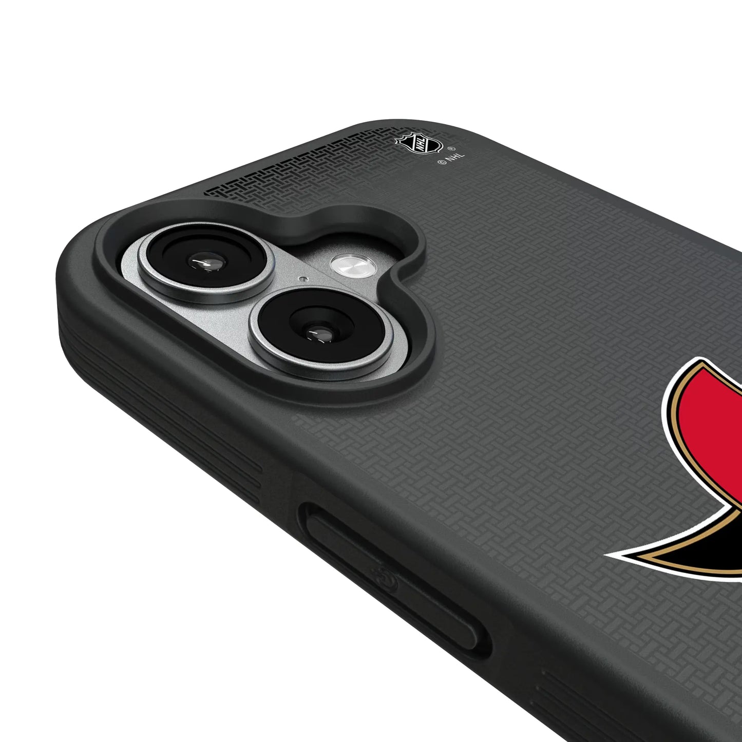 Ottawa Senators Linen Bump Phone Case for Apple iPhone