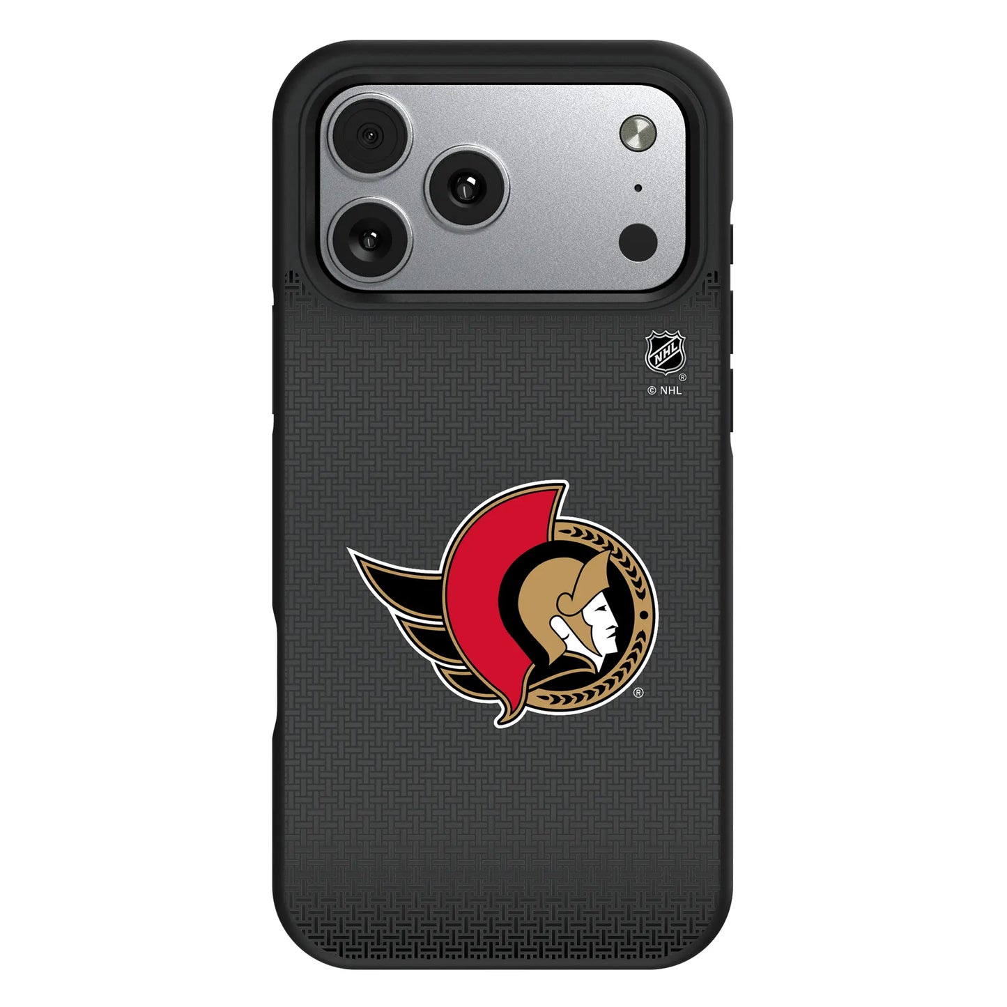Ottawa Senators Linen Bump Phone Case for Apple iPhone