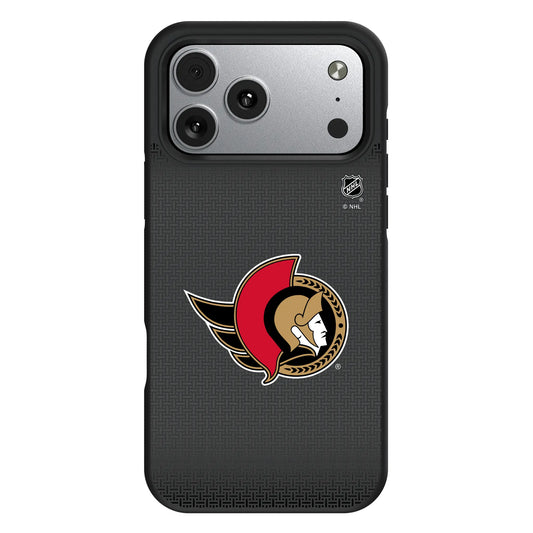 Ottawa Senators Linen Bump Phone Case for Apple iPhone