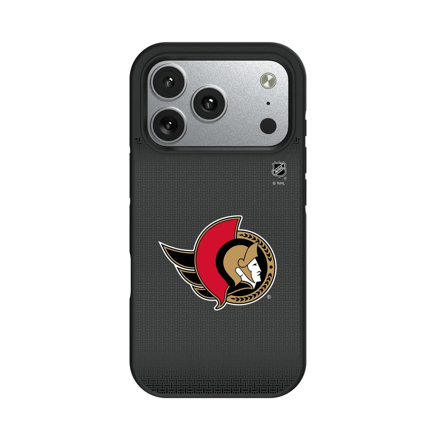 Ottawa Senators Linen Bump Phone Case for Apple iPhone