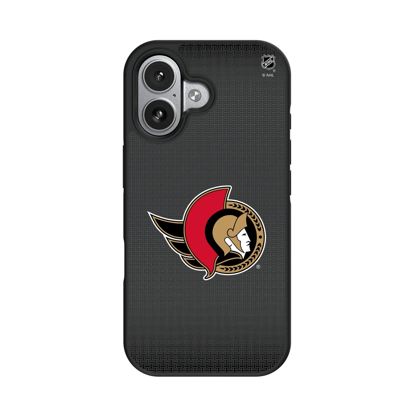 Ottawa Senators Linen Bump Phone Case for Apple iPhone
