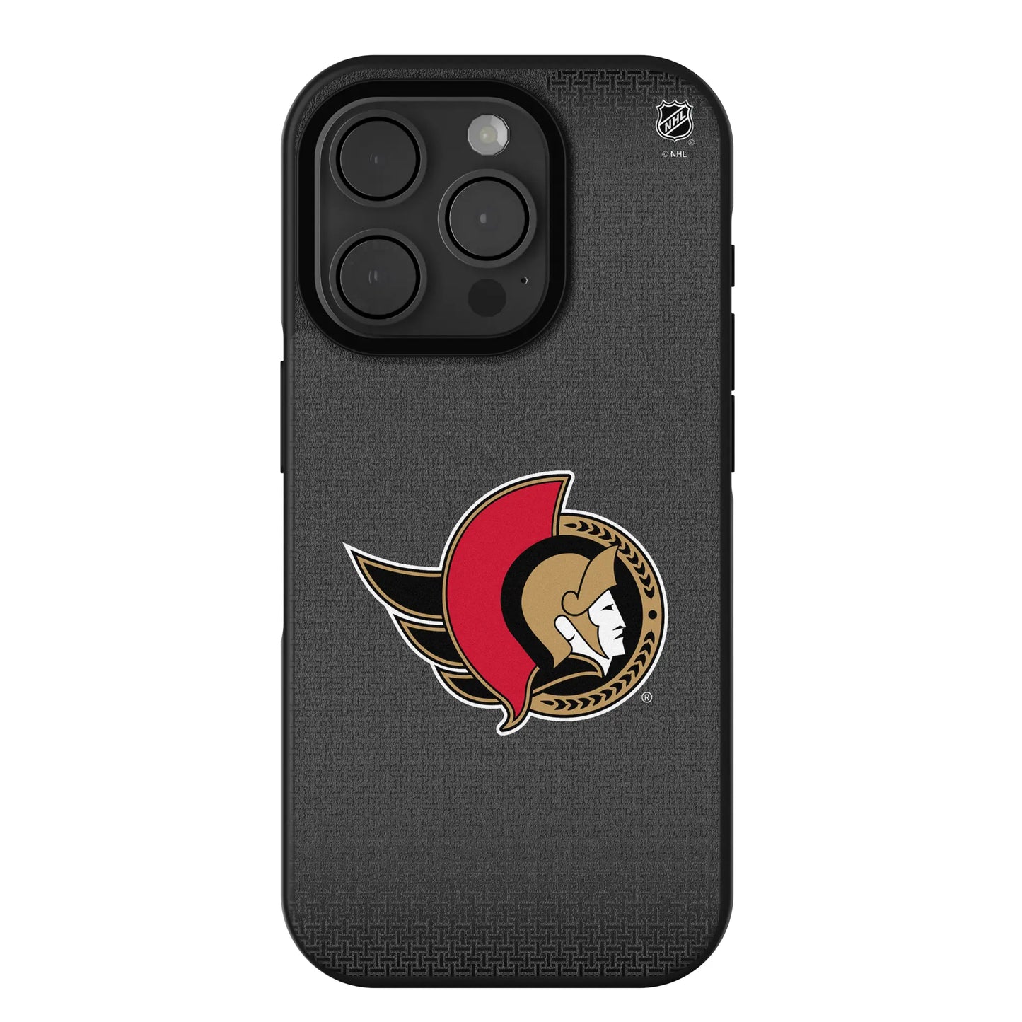 Ottawa Senators Linen Bump Phone Case for Apple iPhone